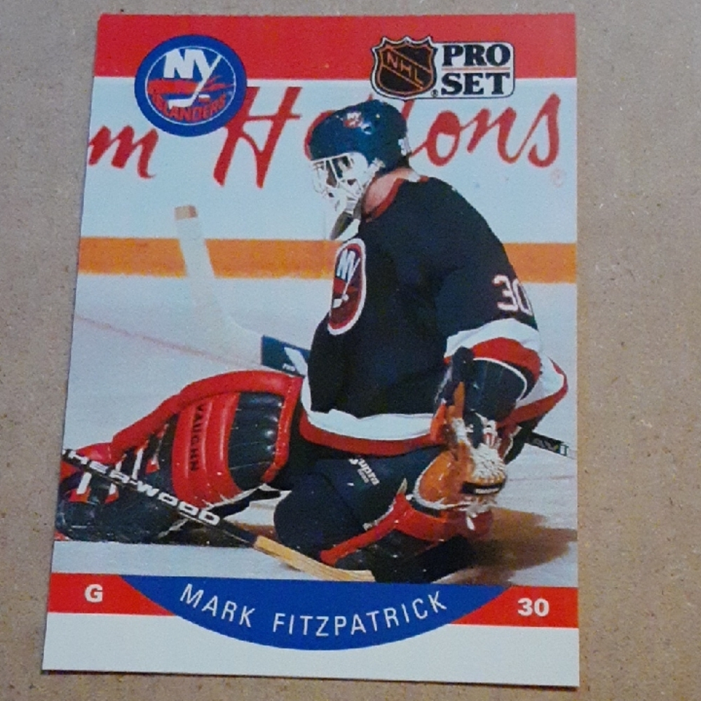 Mark Fitzpatrick NHL Hockey Cards